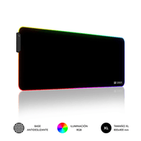 Miniatura 1 de ALFOMBRILLA GAMING SUBBLIM PREMIUM LED RGB