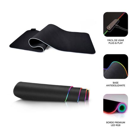 ALFOMBRILLA GAMING SUBBLIM PREMIUM LED RGB - Imagen 4 de 5 ALFOMBRILLA GAMING SUBBLIM PREMIUM LED RGB - Imagen 4 de 5