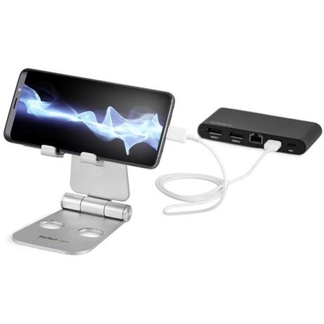 SOPORTE BASE UNIVERSAL DE ALUMINIO PARA TABLET O SMARTPHONE - Imagen 4 de 6 SOPORTE BASE UNIVERSAL DE ALUMINIO PARA TABLET O SMARTPHONE - Imagen 4 de 6