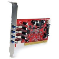 Miniatura 5 de TARJETA PCI 4 PUERTOS USB 3.0