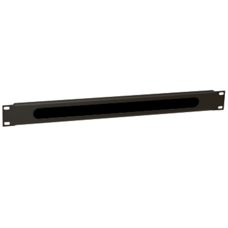 WP Guía Cable con cepillo 1U black RAL 9005 - Imagen 1 de 2 WP Guía Cable con cepillo 1U black RAL 9005 - Imagen 1 de 2