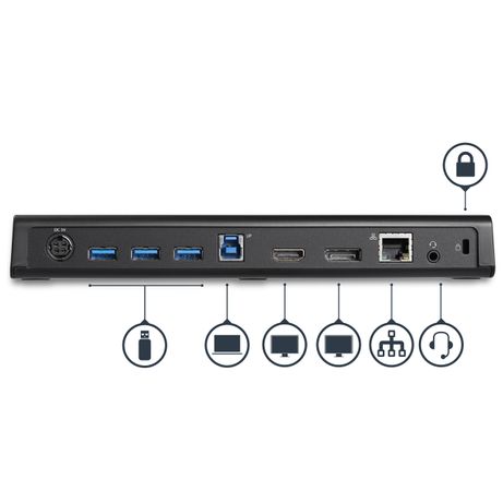 USB 4K DOCKING STATION W/ 4K DP - Imagen 5 de 8 USB 4K DOCKING STATION W/ 4K DP - Imagen 5 de 8