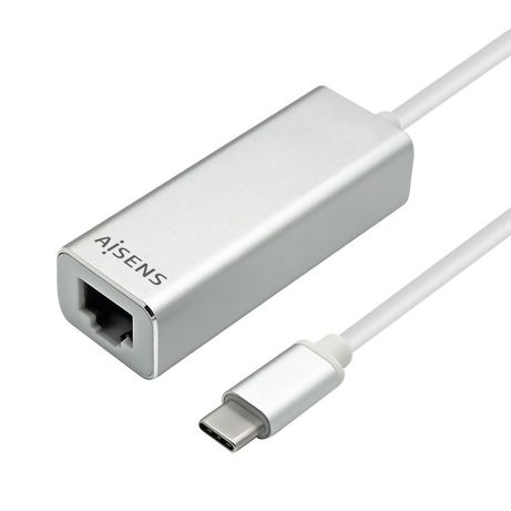 ADAPTADOR AISENS USB 3.1 TIPO-C A LAN ETHERNET 10/100/1000 MBPS 15CM PLATA A109-0341 - Imagen 3 de 3 ADAPTADOR AISENS USB 3.1 TIPO-C A LAN ETHERNET 10/100/1000 MBPS 15CM PLATA A109-0341 - Imagen 3 de 3