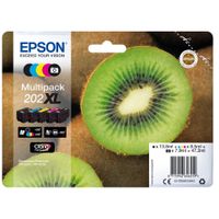 Miniatura 4 de MULTIPACK 5-FARBIG 202XL KIWI CLARA PREMIUM I NK
