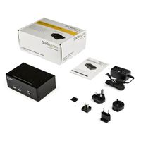 Miniatura 2 de SWITCH 2 PUERTOS CONMUTADOR KVM 2 DISPLAYPORT 4K 60HZ IN STARTECH