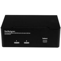 Miniatura 4 de SWITCH 2 PUERTOS CONMUTADOR KVM 2 DISPLAYPORT 4K 60HZ IN STARTECH