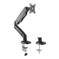 Miniatura 7 de Aisens - Soporte De Mesa Pro Contrapeso Giratorio E Inclinable Para Monitor TV 6,5KG (3 PIVOTES, 1 BRAZO) DE 13-27, NEGRO