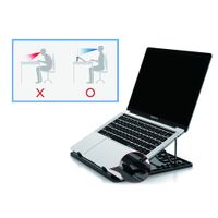 Miniatura 2 de BASE REFRIGERACION PORTATIL ERGONOMICA NEGRA