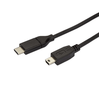 Miniatura 1 de CABLE 2M USB-C A MINI USB-B ADAPTADOR USB TIPO C A MINI  B