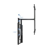 Miniatura 12 de SOPORTE PARED MONITOR/TV TOOQ LP4380CL-B 43´´/30´´ MAX.50KG NEGRO INCLINABLE GIRATORIO