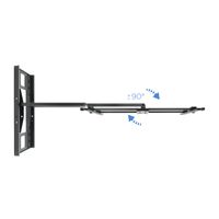 Miniatura 14 de SOPORTE PARED MONITOR/TV TOOQ LP4380CL-B 43´´/30´´ MAX.50KG NEGRO INCLINABLE GIRATORIO