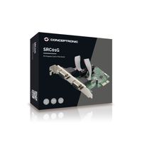 Miniatura 4 de TARJETA PCIEXPRES  CONCEPTRONIC 2 PUERTOS SERIE