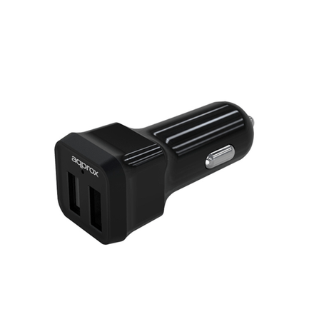 CARGADOR APPROX PARA COCHE 2 USB 5V 2.4AH COLOR NEGRO APPUSBCAR24B - Imagen 1 de 5 CARGADOR APPROX PARA COCHE 2 USB 5V 2.4AH COLOR NEGRO APPUSBCAR24B - Imagen 1 de 5