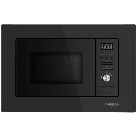 HORNO MICROONDAS INTEGRABLE INFINITON IMW-20BTN 20 LITROS CON GRILL NEGRO - Imagen 2 de 2 HORNO MICROONDAS INTEGRABLE INFINITON IMW-20BTN 20 LITROS CON GRILL NEGRO - Imagen 2 de 2