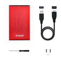 Miniatura 3 de Tooq TQE-2527R Caja HDD 2.5 USB 3.1 Gen1/USB 3.0