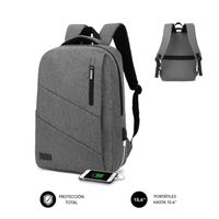 Miniatura 5 de MALETIN PORTATIL 15,6´´ SUBBLIM GREY