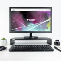 Miniatura 5 de Tooq Soporte elevador para monitor/portátil NEGRO