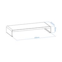 Miniatura 6 de Tooq Soporte elevador para monitor/portátil NEGRO