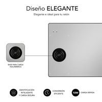Miniatura 2 de ALFOMBRILLA SUBBLIM CARGADOR INALÁMBRICO SILVER