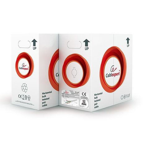 CABLE RED GEMBIRD UTP CAT6 TRENZADO CCA AWG24 BOBINA 305M GRIS - Imagen 3 de 4 CABLE RED GEMBIRD UTP CAT6 TRENZADO CCA AWG24 BOBINA 305M GRIS - Imagen 3 de 4