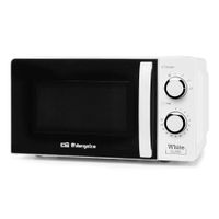 Miniatura 2 de HORNO MICROONDAS SIN GRILL ORBEGOZO MI2115 20 LITROS BLANCO