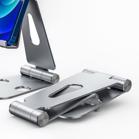 AISENS Soporte De Sobremesa Tamaño XL Ajustable (2 Pivotes) Para Movil / Tablet, Plata - Imagen 5 de 7 AISENS Soporte De Sobremesa Tamaño XL Ajustable (2 Pivotes) Para Movil / Tablet, Plata - Imagen 5 de 7