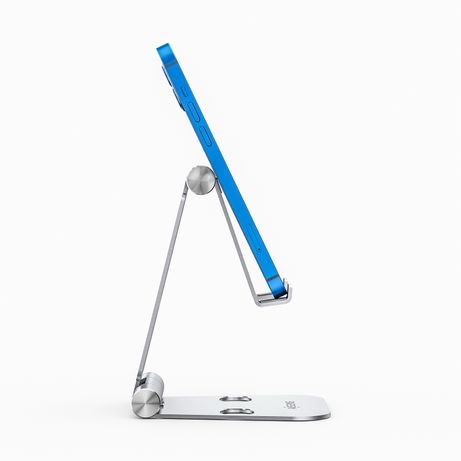 AISENS Soporte De Sobremesa Tamaño XL Ajustable (2 Pivotes) Para Movil / Tablet, Plata - Imagen 6 de 7 AISENS Soporte De Sobremesa Tamaño XL Ajustable (2 Pivotes) Para Movil / Tablet, Plata - Imagen 6 de 7