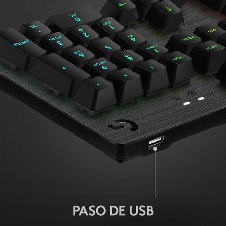 TECLADO MECANICO GAMING LOGITECH G512 CARBON RGB GX BROWN - Imagen 8 de 15 TECLADO MECANICO GAMING LOGITECH G512 CARBON RGB GX BROWN - Imagen 8 de 15