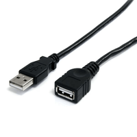 Miniatura 1 de 10FT BLACK USB 2.0 EXTENSION