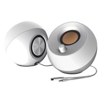 Miniatura 2 de ALTAVOCES CREATIVE PEBBLE 2.0 SPEAKER USB BLANCO 51MF1680AA001