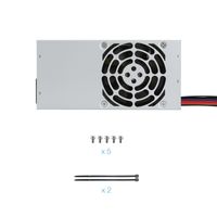 Miniatura 5 de Fuente Alimentación 500W TOOQ  Ecopower II TFX OEM Non-Modular Silver