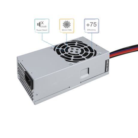 Fuente Alimentación 500W TOOQ Ecopower II TFX OEM Non-Modular Silver - Imagen 6 de 10 Fuente Alimentación 500W TOOQ Ecopower II TFX OEM Non-Modular Silver - Imagen 6 de 10