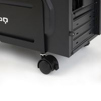 Miniatura 6 de TooQ Soporte para cpu de suelo con ruedas negro