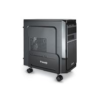 Miniatura 7 de TooQ Soporte para cpu de suelo con ruedas negro