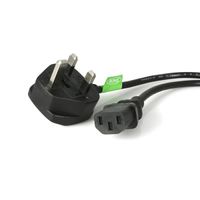 Miniatura 2 de Cable de Alimentacion Corriente de 3m para Ordenador C13 a Enchufe Bri
