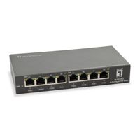 Miniatura 3 de SWITCH LEVEL ONE GEP-0823 NO GESTION  8P  POE 10/100/1000 POE 120W