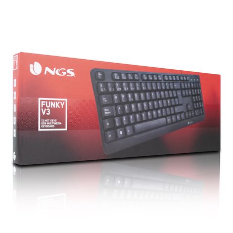 TECLADO NGS FUNKY V3 USB NEGRO - Imagen 2 de 11 TECLADO NGS FUNKY V3 USB NEGRO - Imagen 2 de 11