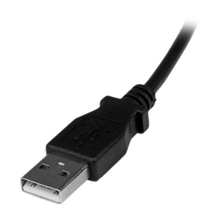 Cable Adaptador 2m USB A Macho a Micro USB B Macho Acodado en angulo h - Imagen 4 de 6 Cable Adaptador 2m USB A Macho a Micro USB B Macho Acodado en angulo h - Imagen 4 de 6