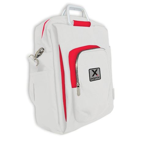 MOCHILA PORTATIL 15.6" APPROX APPNBST15X STREET BLANCO-ROJO - Imagen 2 de 2 MOCHILA PORTATIL 15.6" APPROX APPNBST15X STREET BLANCO-ROJO - Imagen 2 de 2