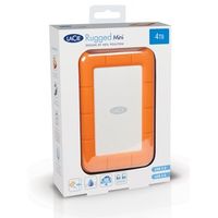 Miniatura 2 de LACIE RUGGED MINI - Disco Duro Externo, Micro-USB B 3.0, 4TB HDD, Naranja