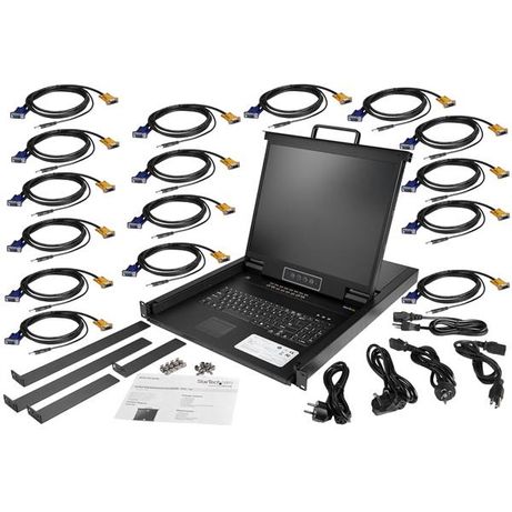 CONSOLA KVM PARA RACK CON 16 PUERTOS VGA Y LCD DE 19 - Imagen 2 de 6 CONSOLA KVM PARA RACK CON 16 PUERTOS VGA Y LCD DE 19 - Imagen 2 de 6