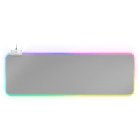 Miniatura 1 de Mars Gaming MMPRGBL Alfombrilla RGB CHROMA SILVER