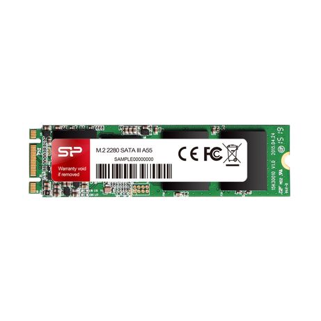 SILICON POWER M.2 2280 A55 SSD 256GB Half-slim 560MB/s Serial ATA III - Imagen 2 de 4 SILICON POWER M.2 2280 A55 SSD 256GB Half-slim 560MB/s Serial ATA III - Imagen 2 de 4