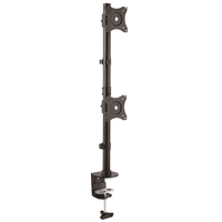 Miniatura 1 de BASE DE SOPORTE VERTICAL VESA AJUSTABLE PARA DOS MONITORES DE HASTA 27PULGADAS