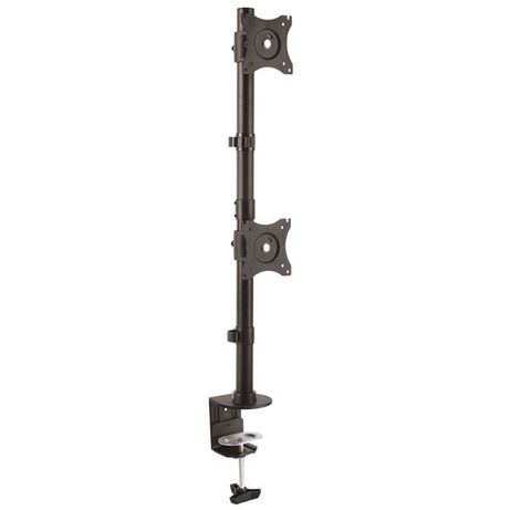 BASE DE SOPORTE VERTICAL VESA AJUSTABLE PARA DOS MONITORES DE HASTA 27PULGADAS - Imagen 7 de 7 BASE DE SOPORTE VERTICAL VESA AJUSTABLE PARA DOS MONITORES DE HASTA 27PULGADAS - Imagen 7 de 7