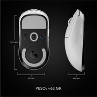 Miniatura 4 de RATON GAMING LOGITECH  PRO X SUPERLIGHT - BLANCO