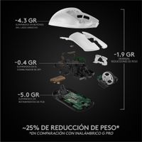 Miniatura 5 de RATON GAMING LOGITECH  PRO X SUPERLIGHT - BLANCO