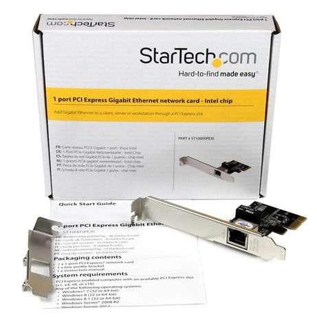 1PORT GIGABIT NETWORK ADAPTER CARD W/ INTEL I210-AT CHIP PCIE IN - Imagen 6 de 6 1PORT GIGABIT NETWORK ADAPTER CARD W/ INTEL I210-AT CHIP PCIE IN - Imagen 6 de 6