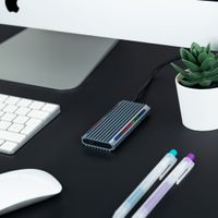 Miniatura 8 de CAJA SSD TOOQ M.2 TQE-2221G USB3.1 GEN2 NGFF/NVME GRIS RGB
