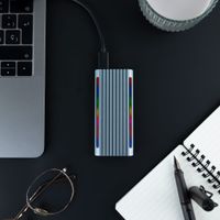 Miniatura 9 de CAJA SSD TOOQ M.2 TQE-2221G USB3.1 GEN2 NGFF/NVME GRIS RGB
